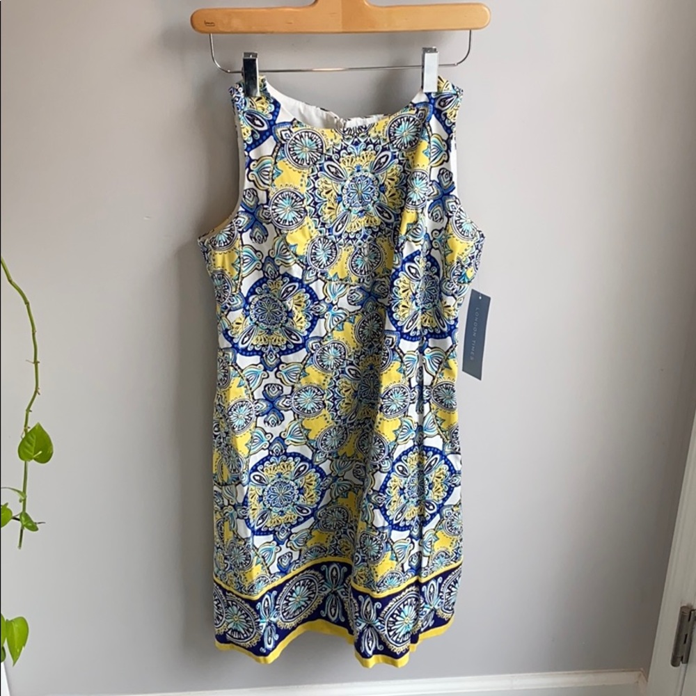 London Times Buttercup Patterned dress